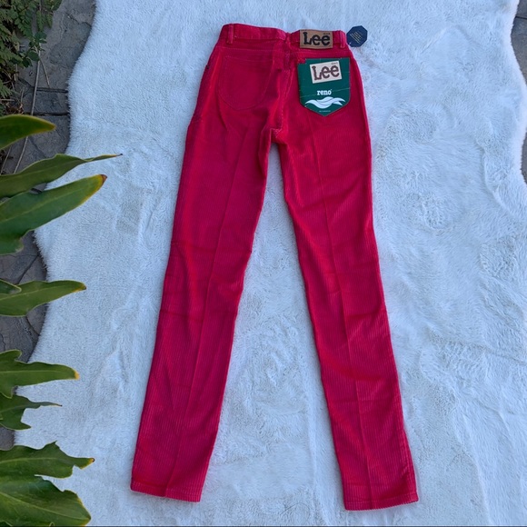 90’s Vintage high waist chunky Lee corduroys - Picture 6 of 12